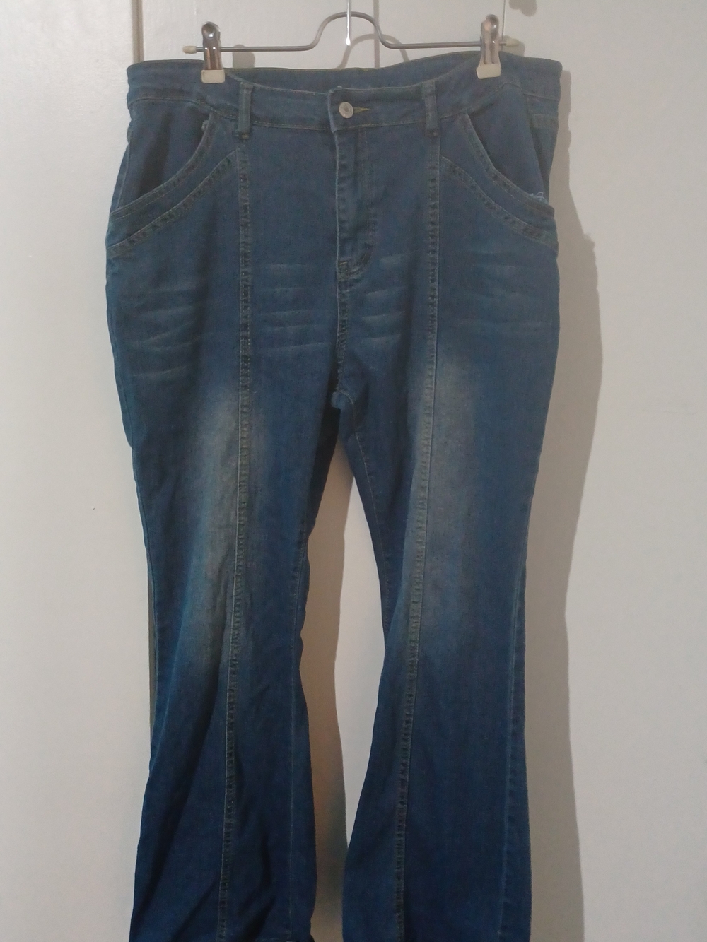 Women’s Blue Denim Jeans - Classic Stretch Flare